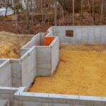 new build mini piles foundation